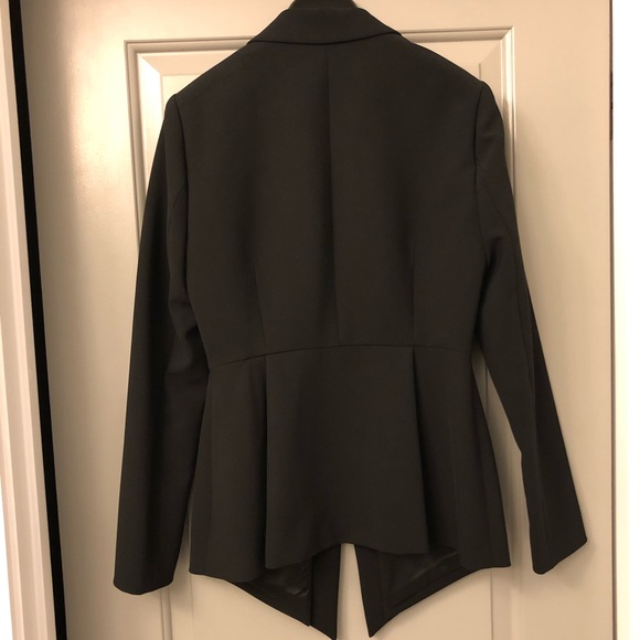 BCBGMazAzria black peplum jacket - Picture 3 of 4